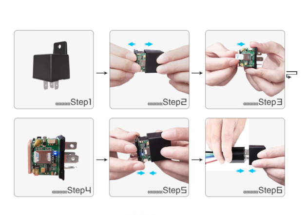 GTSTAR Relay GPS Tracker For Car