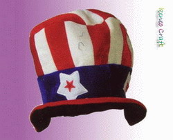 Holiday decorations of hat