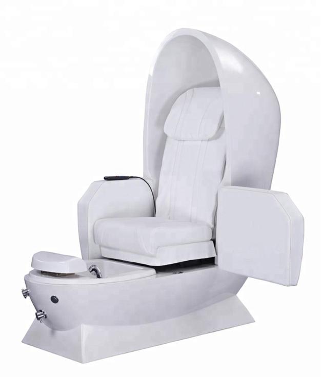 Egg shaped pedicure chair