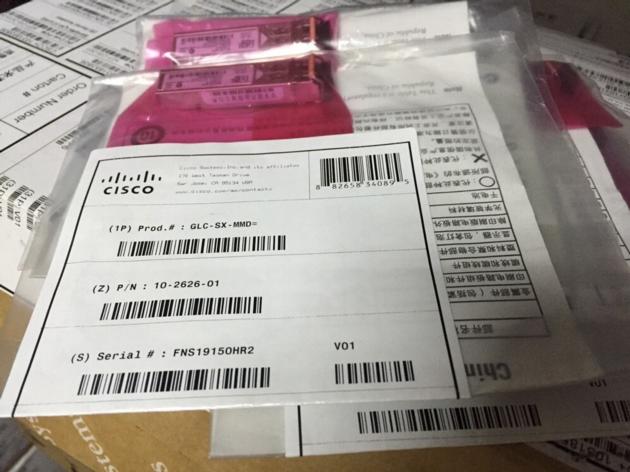 GLC-SX-MMD 1000BASE-SX SFP transceiver module, MMF, 850nm, DOM