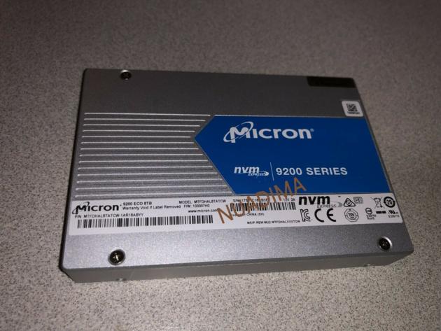 Micron MTFDHAL8TATCW-1AR18ABYY 9200 NVMe 8TB 2.5" PCIe3.0 SSD