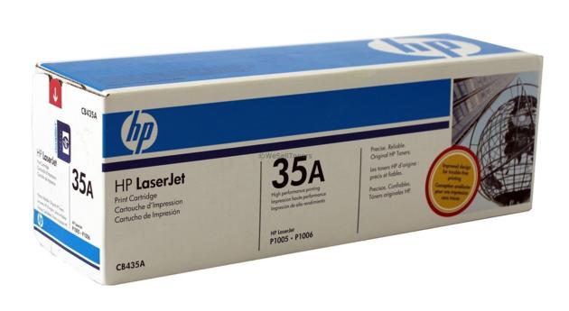 HP CB435A Black Toner Cartridge 35A Genuine New