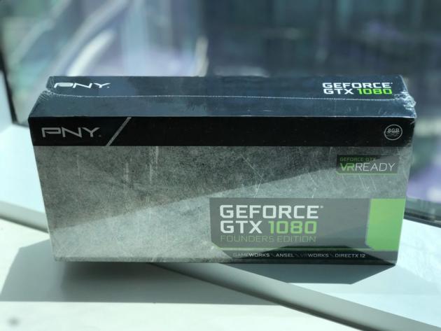 PNY GeForce GTX 1080 Founders Edition 8GB GDDR5X PCI Express 3.0 Graphics Card