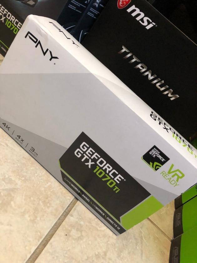PNY - NVIDIA GeForce GTX 1070 Ti 8GB GDDR5 PCI Exp 3.0 Graphics Card