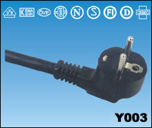 European VDE power cords power cable