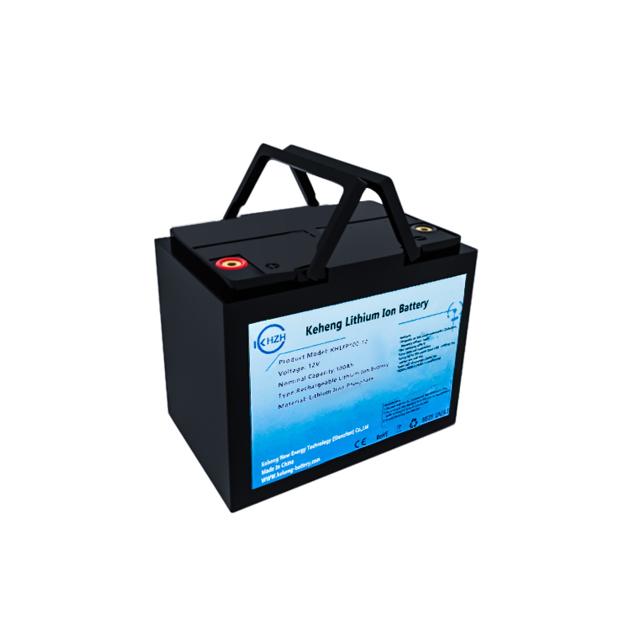 12V 100Ah Lithium LiFePO4 Deep Cycle Rechargeable Battery pack with BMS