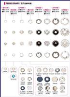 prong snap button, metal button