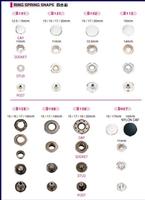 Snap button, metal button