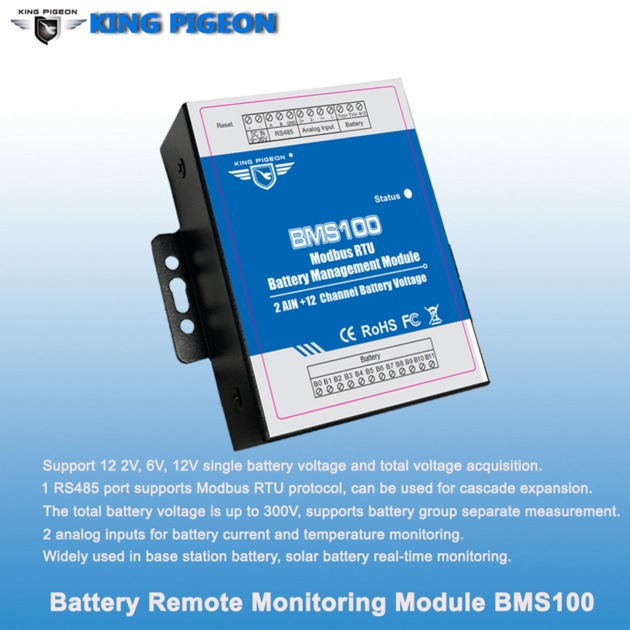 BMS100 Battery Monitoring Module (Measure 12 Battery, 2V6V12V)