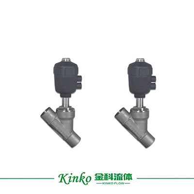 Pneumatic Angle Seat Valve