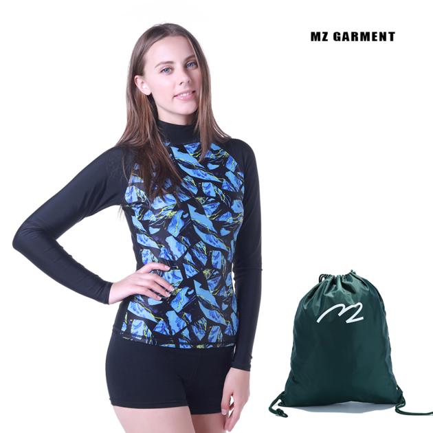 EU Size Womens Long Sleeve Rash Guards