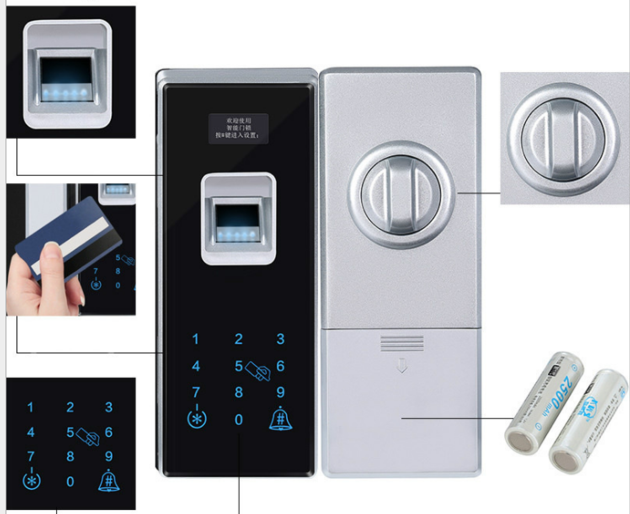 Smart Fingerprint Card Lock For Office
