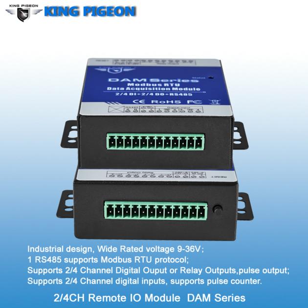 DAM112 4DI 4DO Remote Data Acquisition