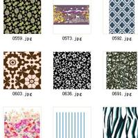 Printed cotton stretch poplin