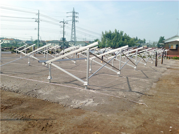 Ground screw foundation solar ground  systems china manufacturer