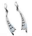 fashion silver jewelry ring, earring, necklace