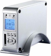3.5-inch HDD Player with Card Reader, LCD Display, FAN and SATA, (HC306TV-SSC)
