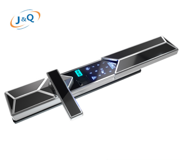 Sliding Cover Fingerprint Door Lock For