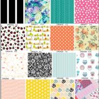 Printed cotton canvas