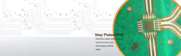 Step Plated PCB