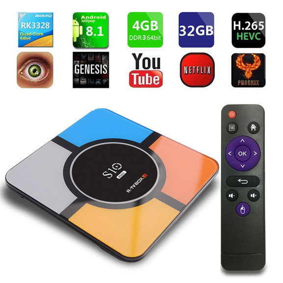 R TV BOX S10 MINI Rockchip