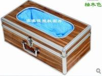 Teak Color Aluminium Alloy Shoe Cover Machine 