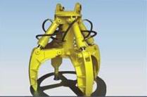 excavator grasper
