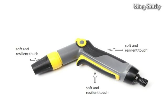 Adjustable Plastic Water Nozzle Inset Trigger