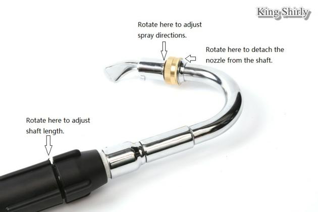 Telescopic Gutter Water Wand