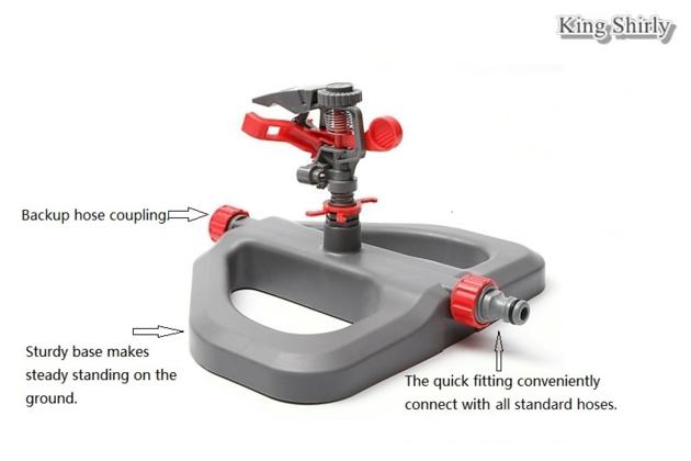 Plastic Pulsating Water Sprinkler
