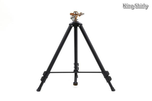 Metal Pulsating Water Sprinkler On Telescopic