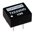 Single Output DC-DC Converter / T 1W 3KVDC Isolation pcb mount power supply / DIP or SIP