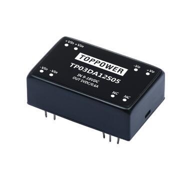Single/dual Output DC/DC Converters 3W pcb mount power supply 