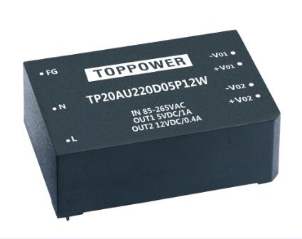 AC-DC Converters  20W / 3KVDC Isolation power supply pcb mount