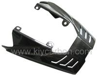Triumph carbon fiber exhaust cover