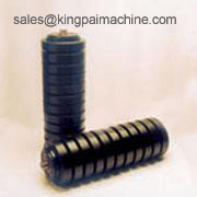 a conveyor trough impact carrying idlers