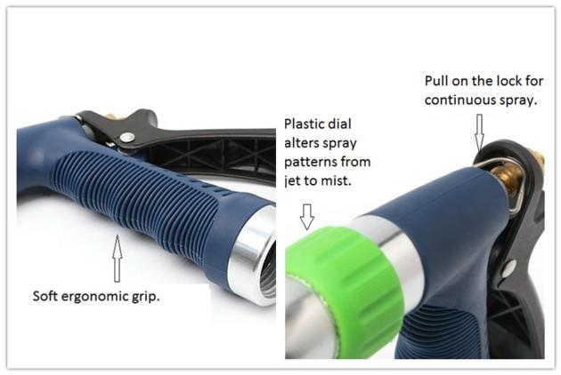 Adjustable Metal Water Nozzle