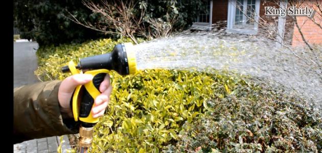 9 Pattern Plastic Water Nozzle