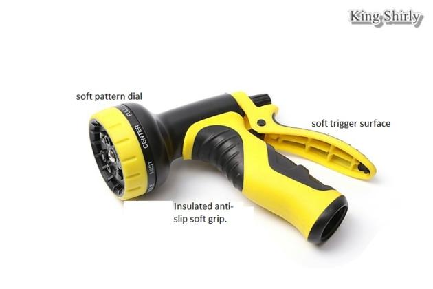 9 Pattern Plastic Water Nozzle