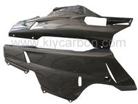 Ducati carbon fiber lower fairings