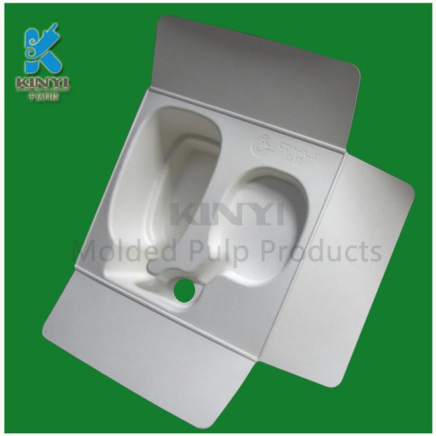 Wholesale Biodegradable Molded Pulp Clamshell Packaging