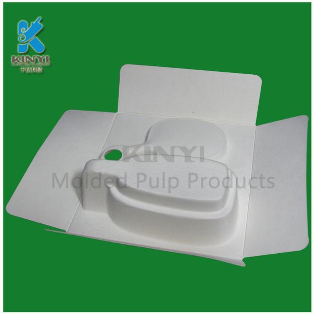 Wholesale Biodegradable Molded Pulp Clamshell Packaging
