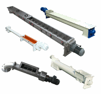 a screw spiral conveyor conveyer screws