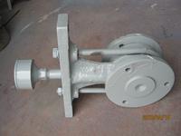 a hanging bearing bracket of screw conveyors