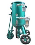 sandblast pot