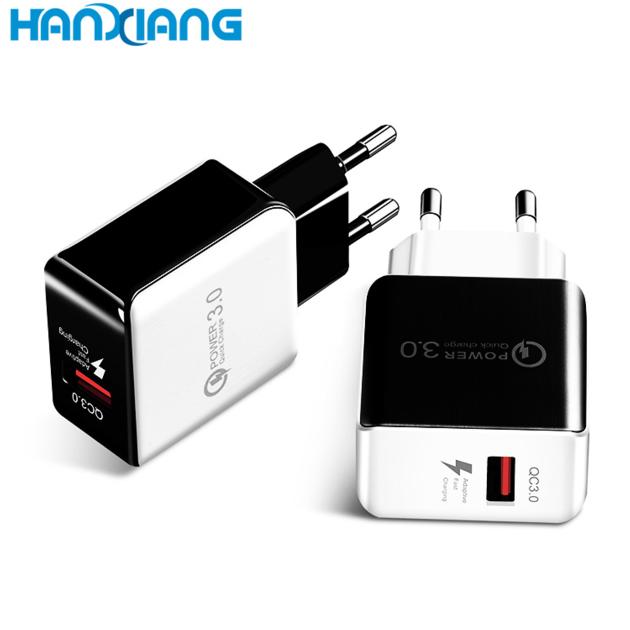 2021 Latest Phone Accessories US EU Plug Mobile Phone Charger QC3.0 Single Port Chargers, Latest Pho
