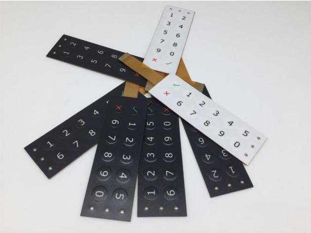 FPC Custom Membrane Switch Keyboard