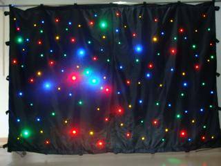 led  star curtain (KO-203RGBY)