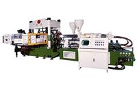 Two Colour Rotary Type Rain Boots Automatic Injection Moulding Machine-Kou Yi  