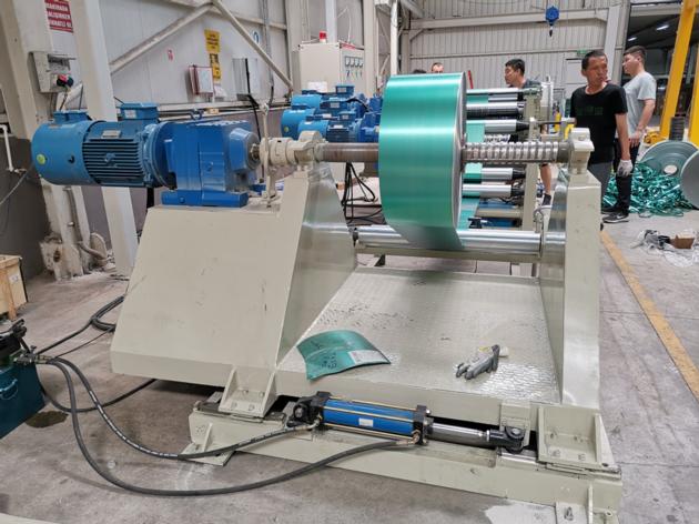 Copolymer Coated Steel Tape Slitting Machine